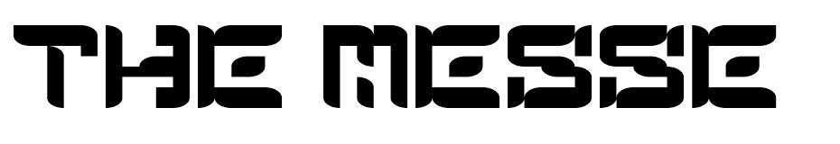 The Messenger font